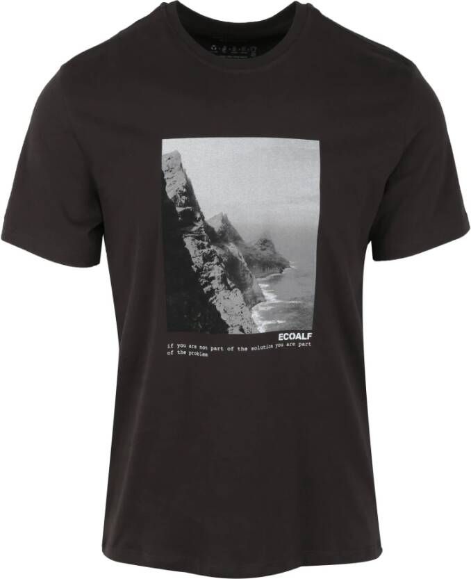 Ecoalf T-Shirt Label Zwart - Foto 1