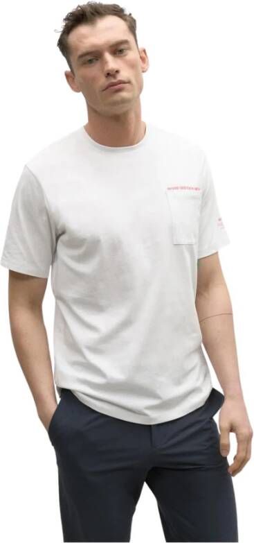 Ecoalf T-Shirts Wit Heren