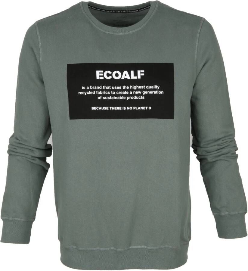 Ecoalf Sweater Khaki Groen
