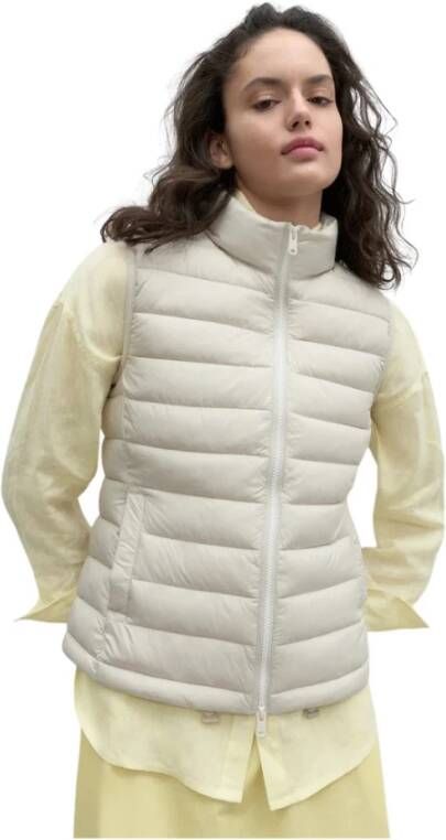 Ecoalf Vests Beige Dames