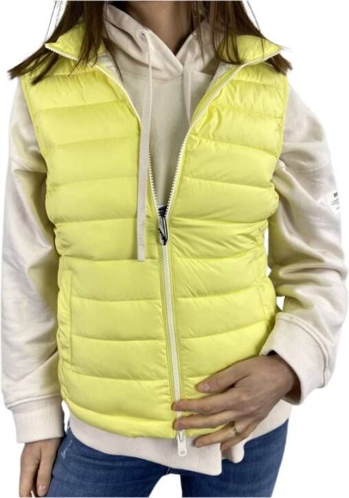 Ecoalf Vests Geel Dames