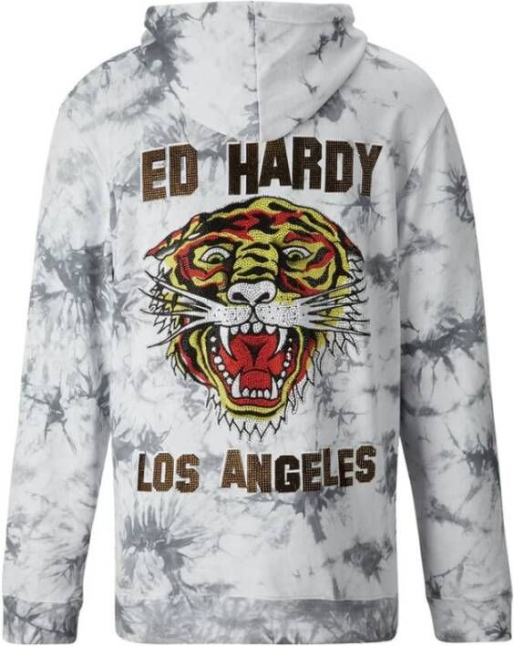 Ed Hardy Capuchon Grijs Heren