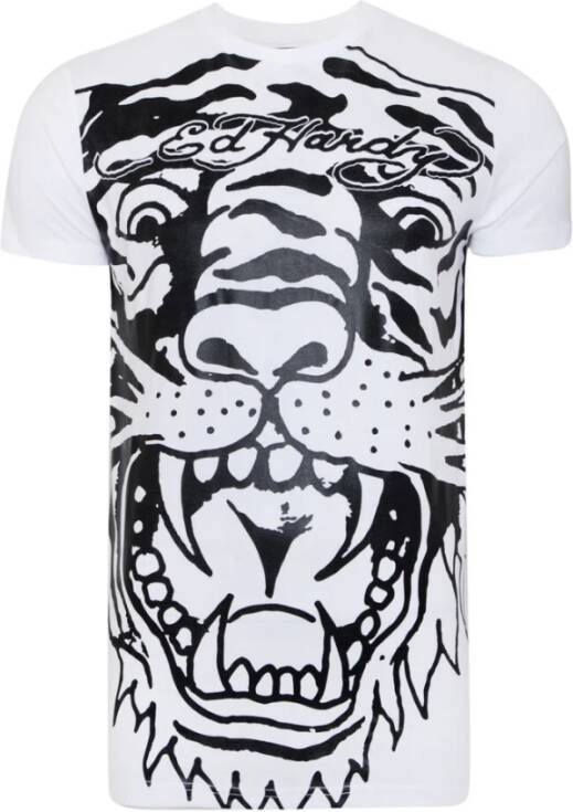 Ed Hardy T-shirt Korte Mouw Big-tiger t-shirt
