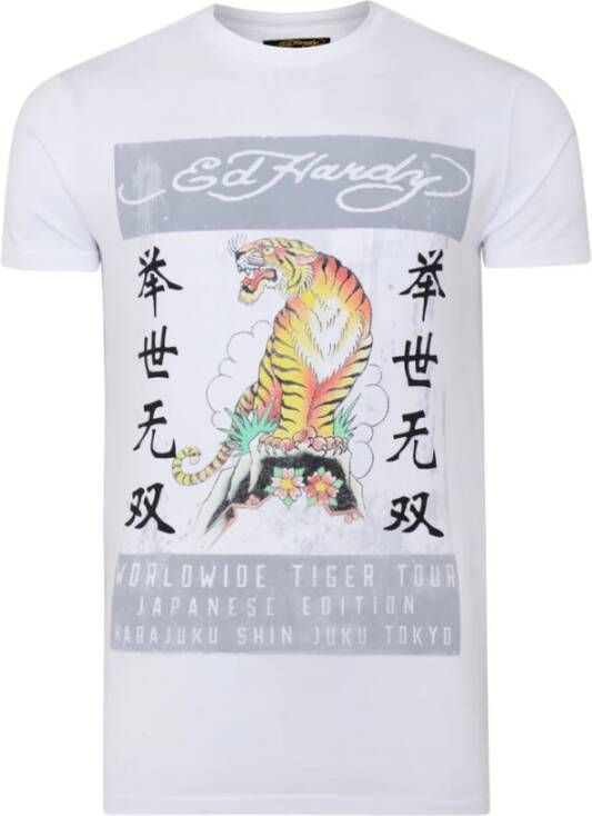 Ed Hardy T-shirt Korte Mouw Mt-tiger t-shirt