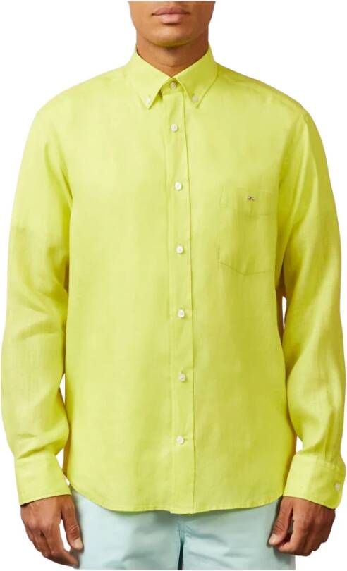 Eden Park Casual Shirts Groen Heren
