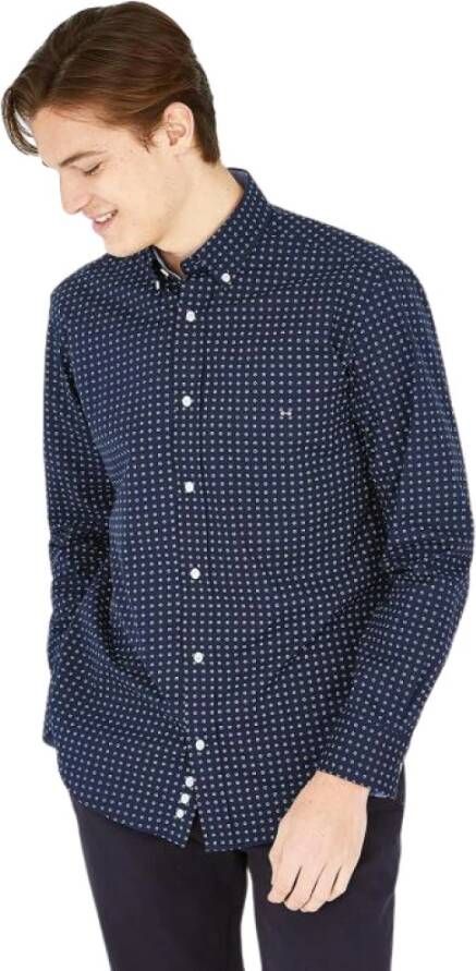 Eden Park Chemise Overhemd Blauw Heren