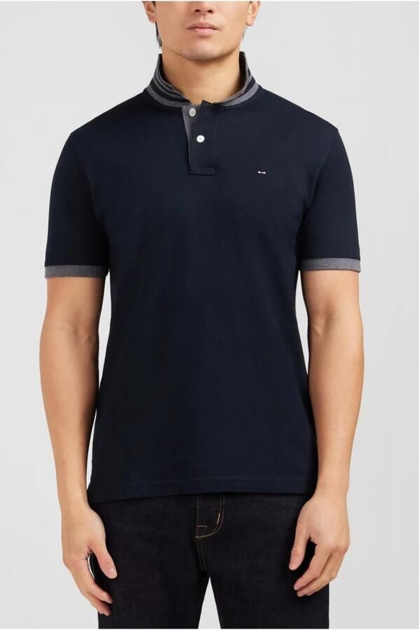 Eden Park Polo met korte mouwen Black Heren