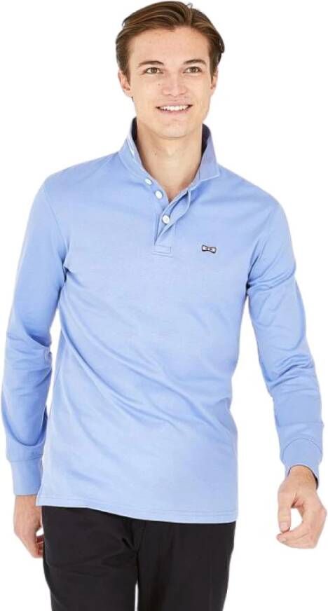 Eden Park Jersey Blauw Heren