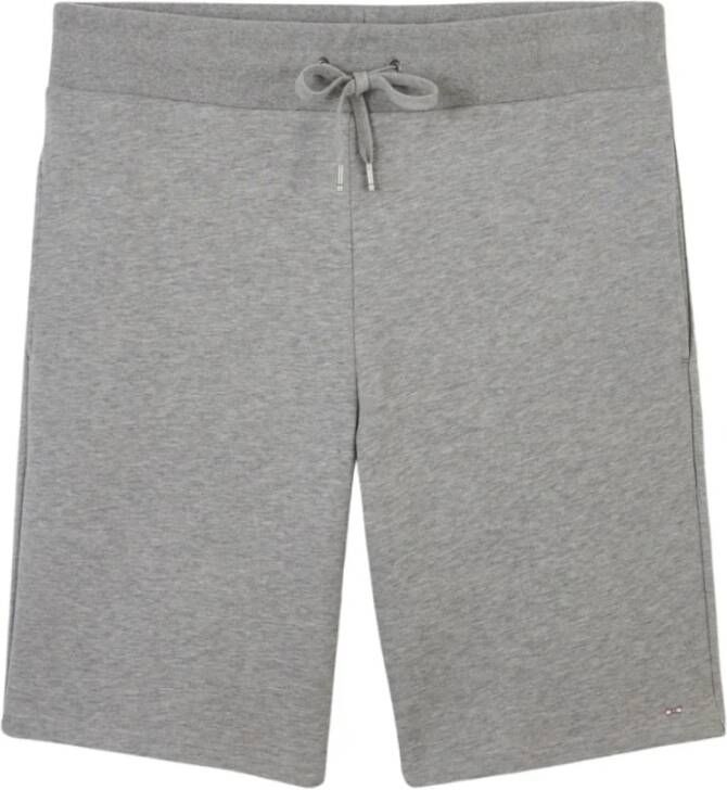 Eden Park Katoenen Sweat Bermuda Gris Gray Heren