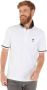 Eden Park Knopen borduurwerk polo White Heren - Thumbnail 1