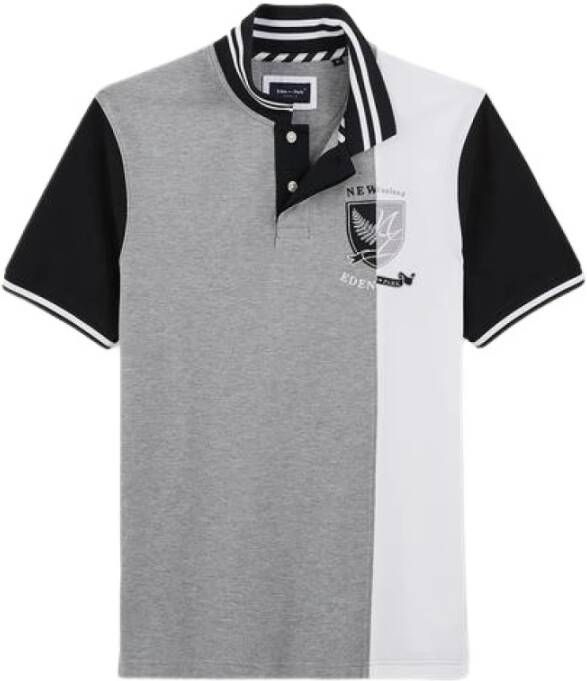 Eden Park Nieuw -Zeeland Polo Grijs Heren