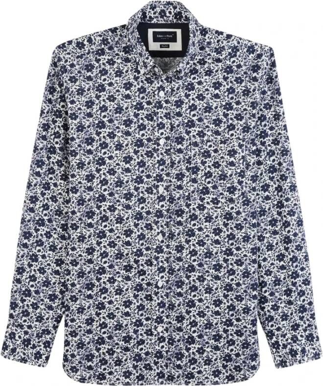 Eden Park Overhemd Blauw Heren