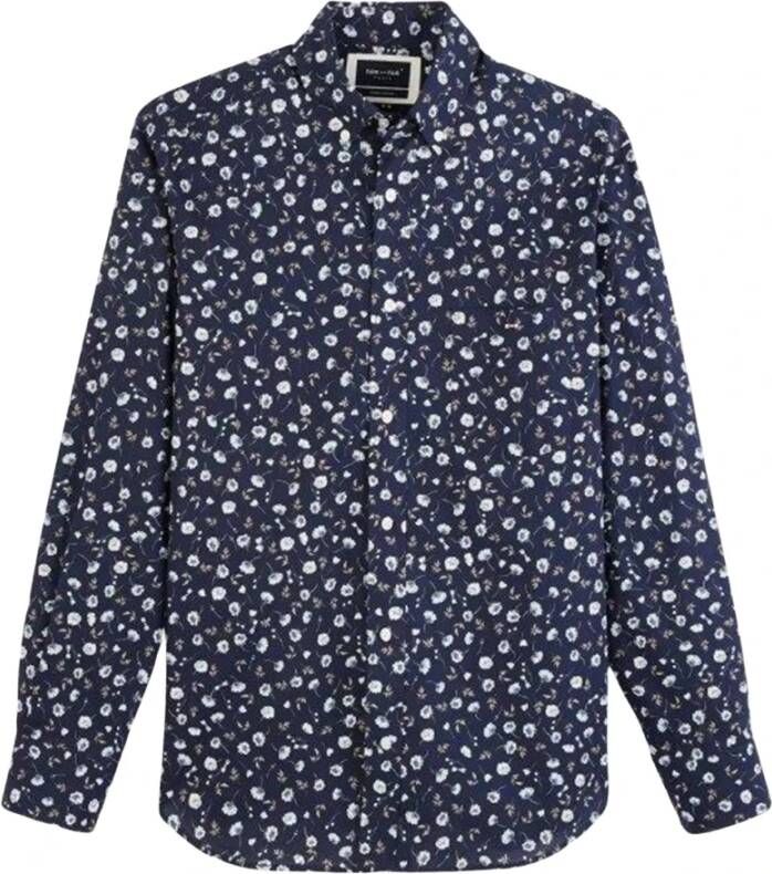 Eden Park Overhemd Blauw Heren