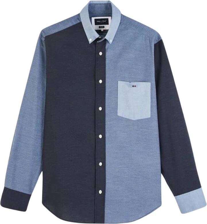 Eden Park Overhemd Blauw Heren
