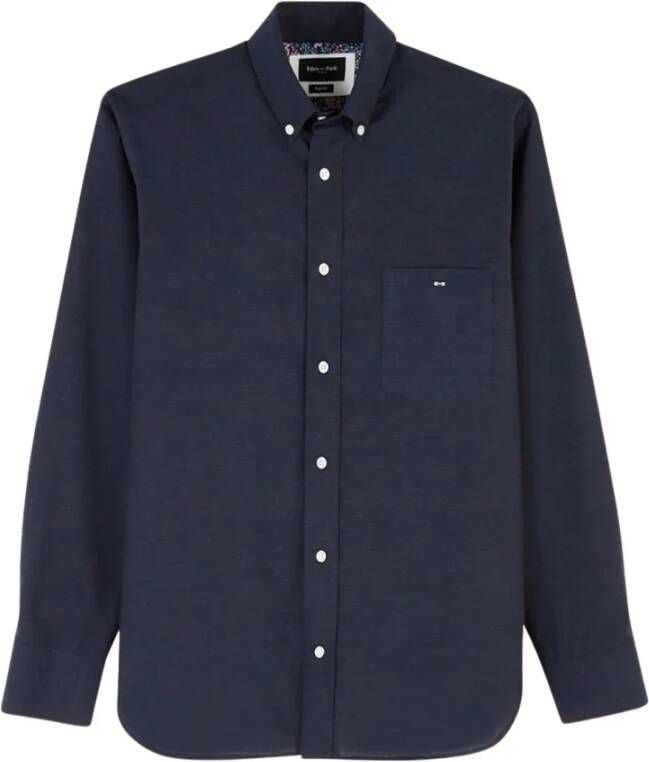 Eden Park Overhemd Blauw Heren
