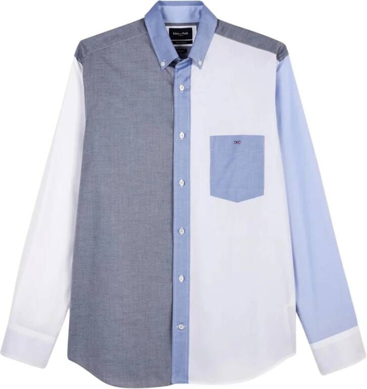Eden Park Overhemd Blauw Heren