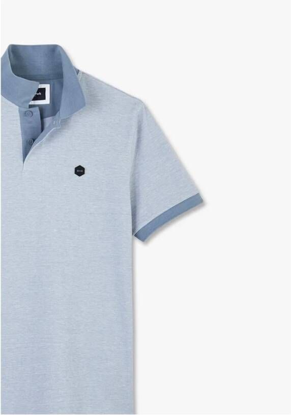 Eden Park Polo Shirt Blauw Heren