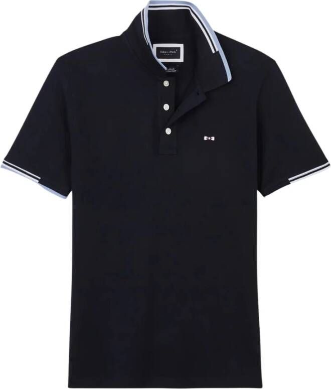 Eden Park Polo Shirt Blauw Heren