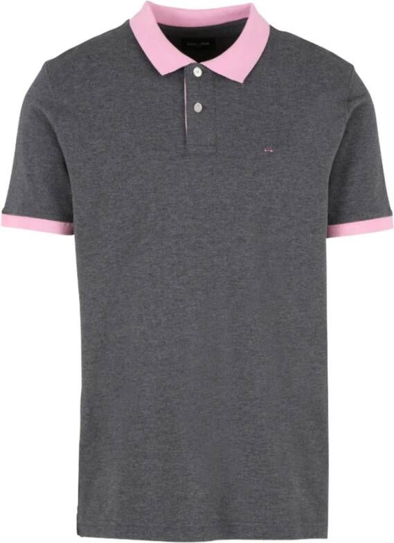 Eden Park Polo Shirt Grijs Heren
