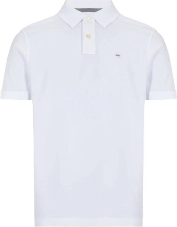Eden Park Polo Shirt White Heren