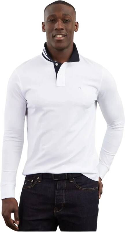 Eden Park Polo Shirt Wit Heren