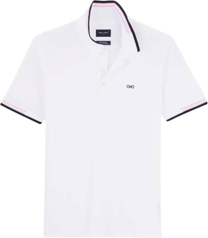 Eden Park Polo Shirt White Heren
