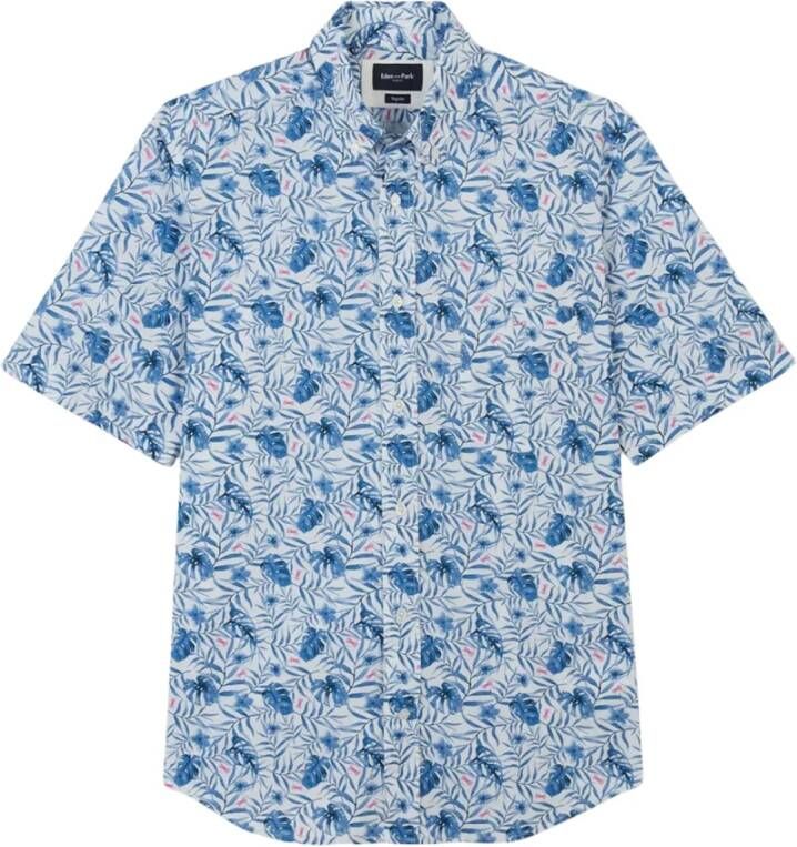Eden Park Shirts Blauw Heren