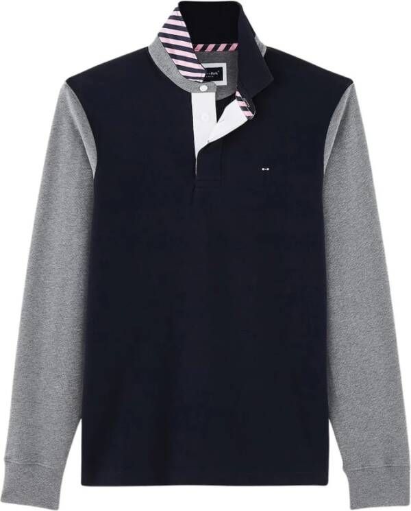 Eden Park Sweatshirt Blauw Heren