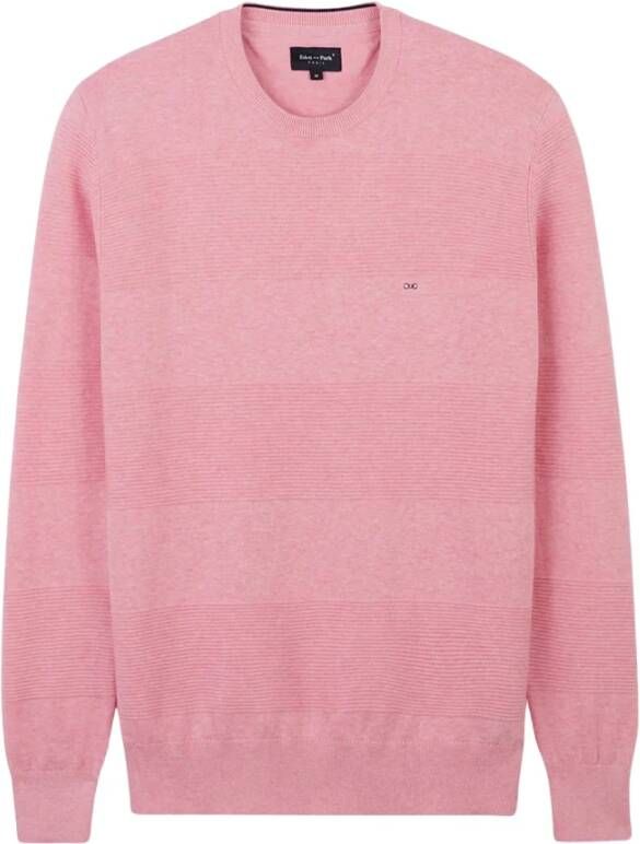 Eden Park Sweatshirt Hoodies Roze Heren