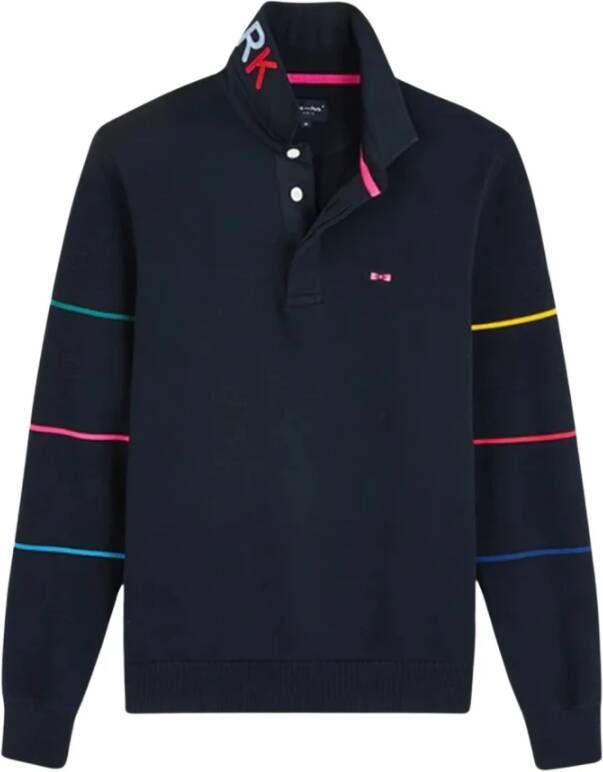 Eden Park Sweatshirts Hoodies Blauw Heren