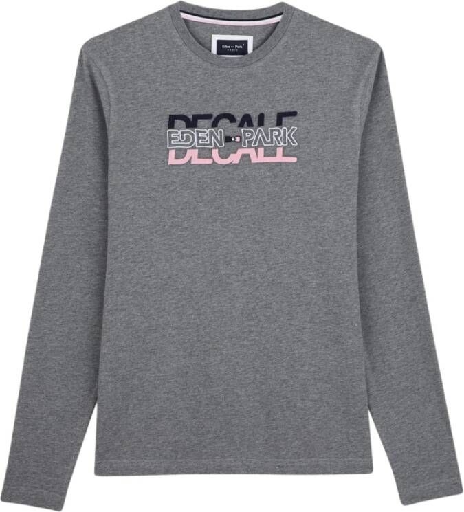 Eden Park T-shirt Grijs Heren