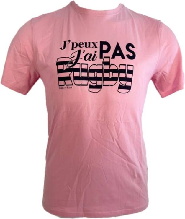 Eden Park T-Shirts Roze Heren