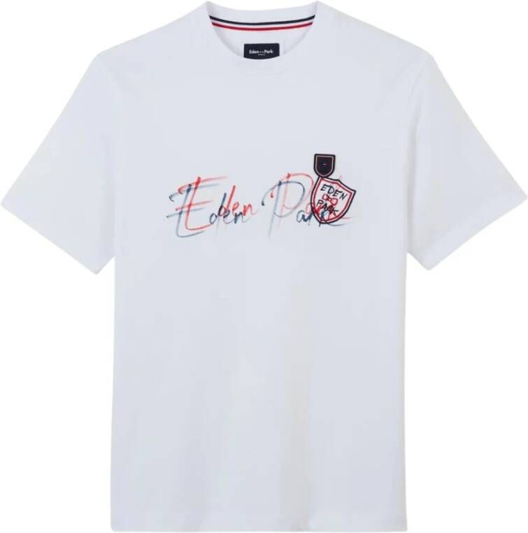 Eden Park T-Shirts Wit Heren