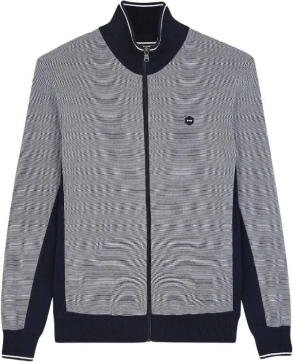 Eden Park Vest in Jersey Grijs Heren