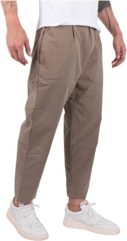 Edwin Brede broek Beige Heren