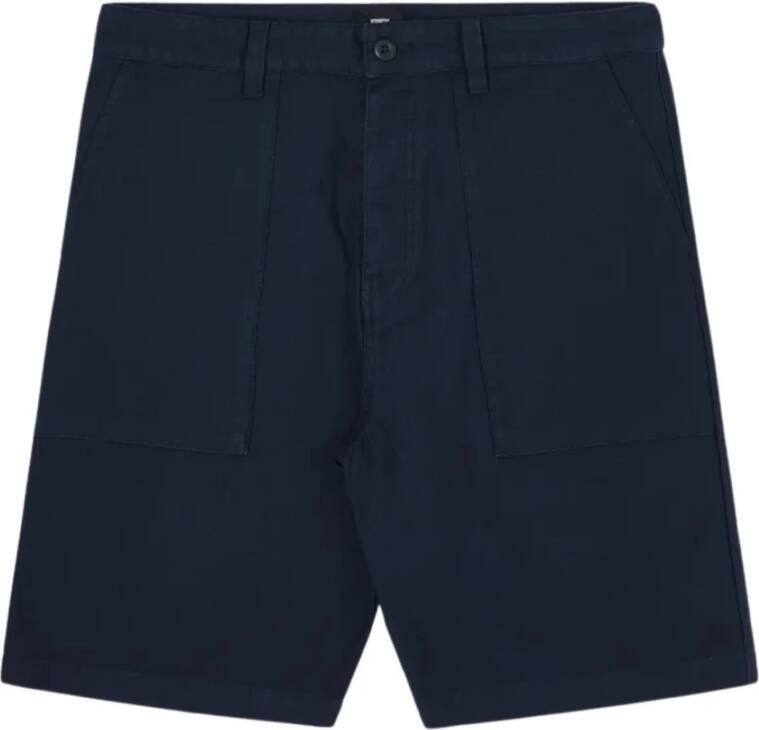Edwin Shorts I030275 Block-nyb.ab Blauw Heren