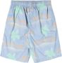 Edwin Chiba Palm Shorts Blauw Heren - Thumbnail 1