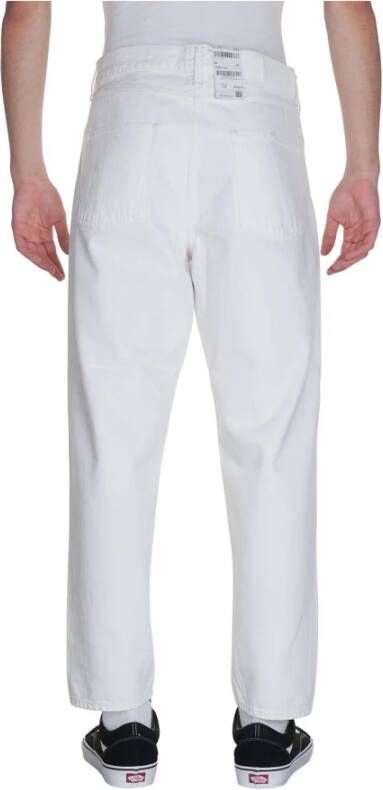 Edwin Denim broek met relaxte pasvorm White Heren
