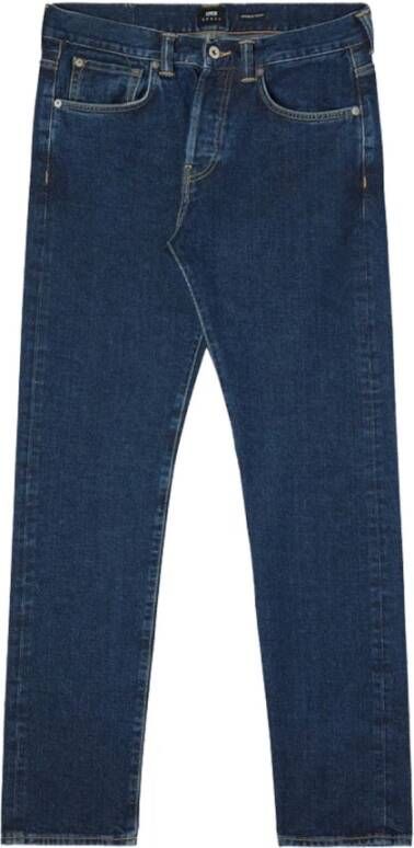 Edwin Ed-80 slanke taps toelopende jeans Blauw Heren