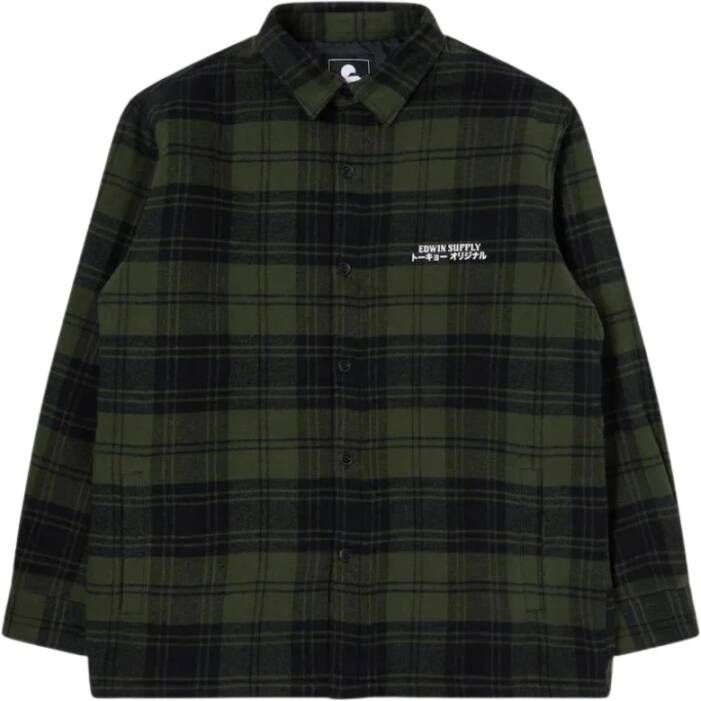 Edwin Overhemd Lange Mouw Chemise Sven