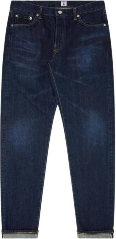 Edwin Regulier Tapered Collectie Blauw Heren