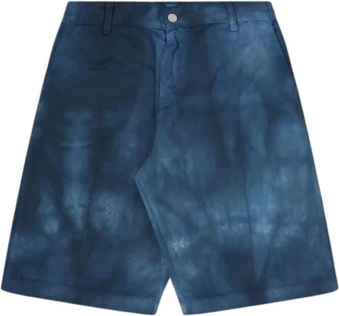 Edwin Schuldige shorts Blauw Heren