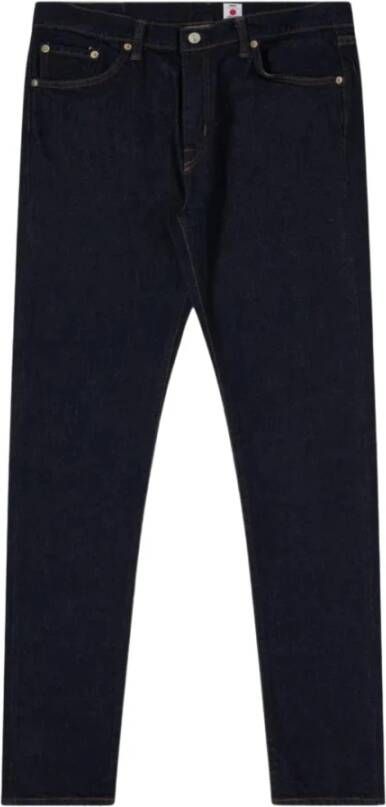 Edwin Slim Tapered Jeans Collectie Blauw Heren