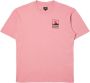 Edwin Tg37.2M4.Owt.67.03 T-shirt Roze Heren - Thumbnail 2