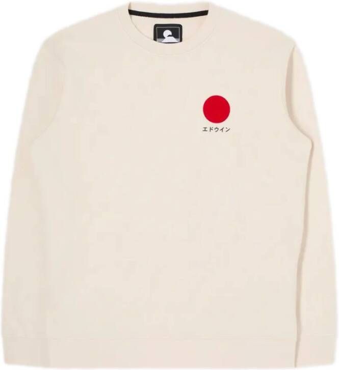 Edwin Sweatshirts Beige Heren