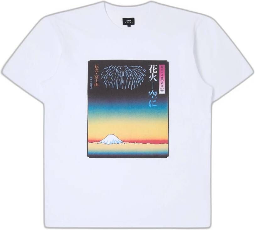 Edwin T-shirt Hana Bi White Heren