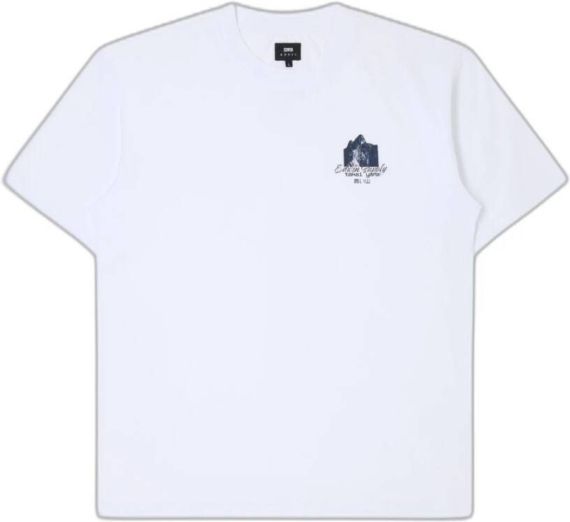 Edwin T-shirt Takai Yama White Heren