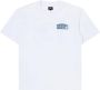 EDWIN Heren Polo's & T-shirts Postal Ts Single Jersey Wit - Thumbnail 2