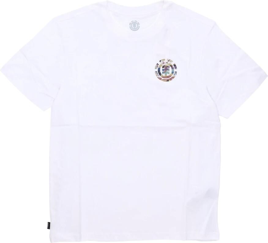 Element Icon Tee Optic White Heren T-shirt White Heren