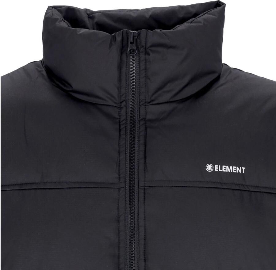 Element Waterafstotende donsjas met hoge kraag Black Heren - Foto 2